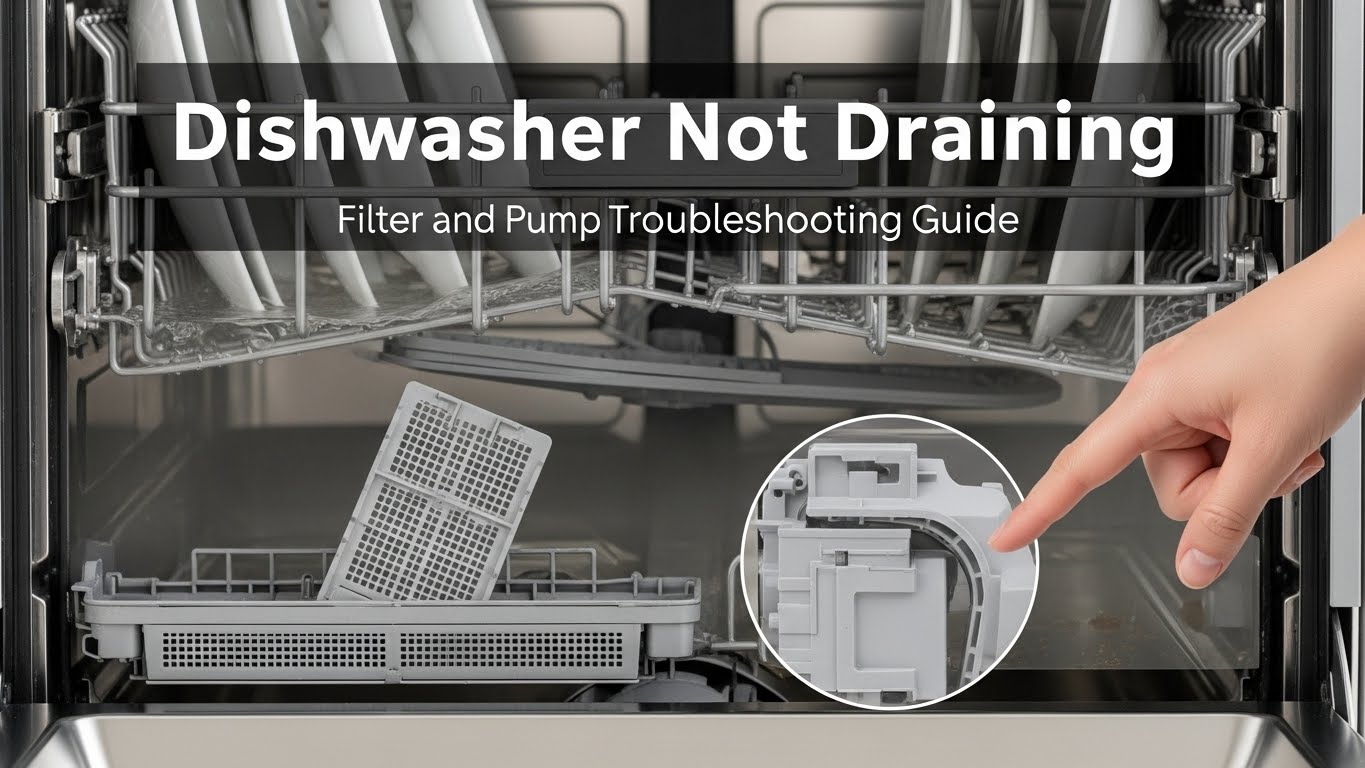Dishwasher Not Draining Filter and Pump Troubleshooting Guide