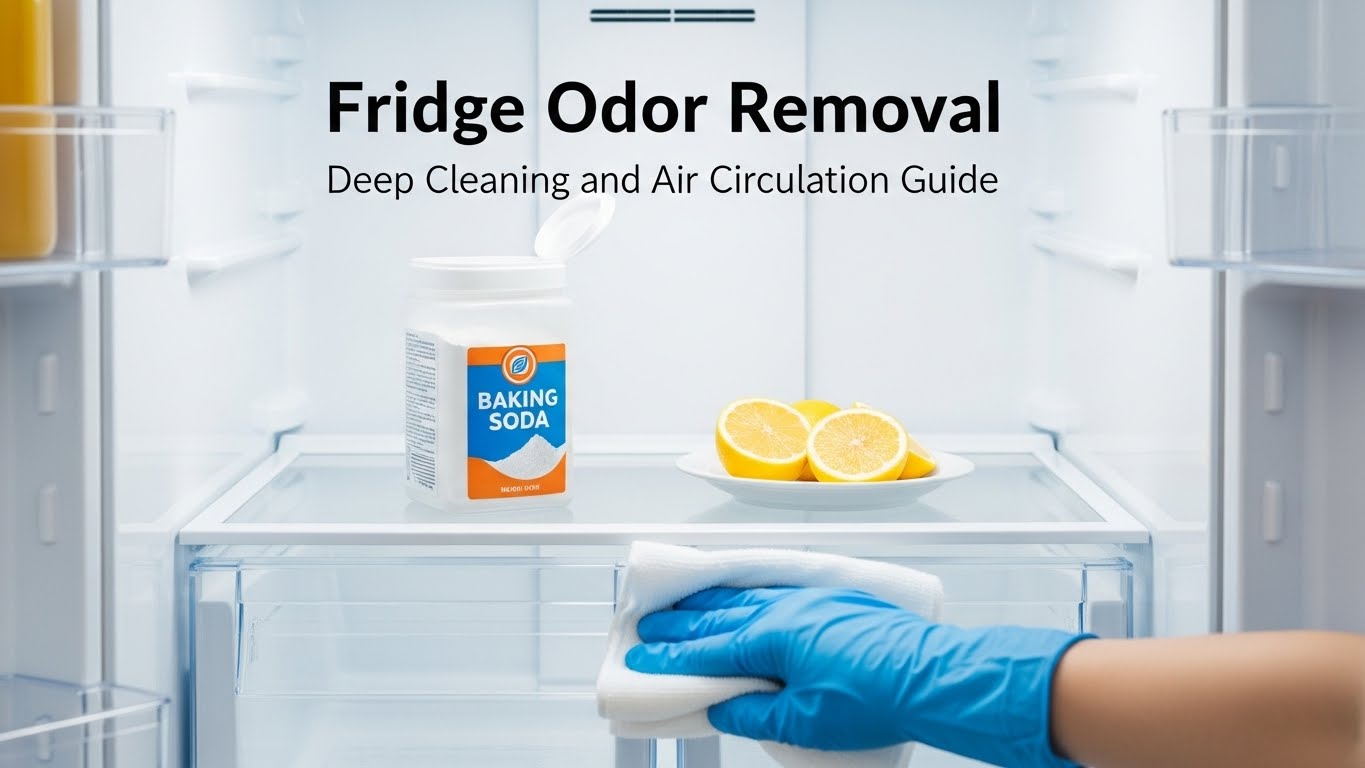 Fridge Odor Removal — Deep Cleaning and Air Circulation Guide