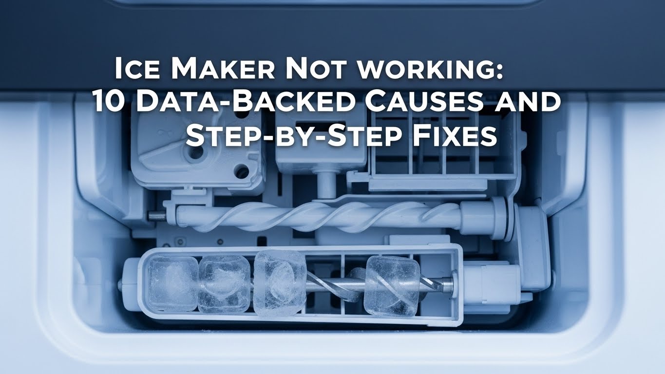 Ice Maker Not Working 10 Data-Backed Causes and Step-by-Step Fixes