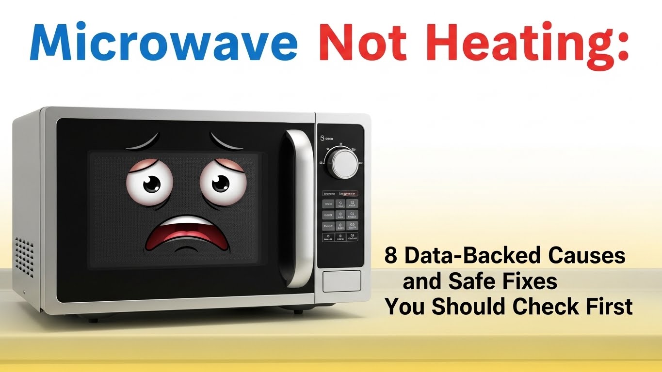 Microwave Not Heating 8 Data-Backed Causes and Safe Fixes You Should Check First