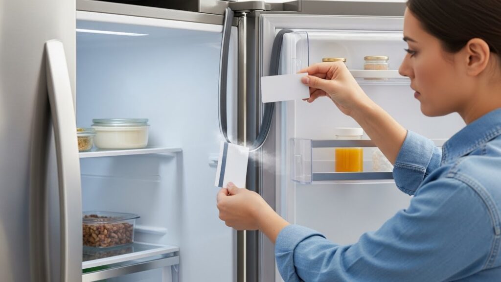 Door gasket leaks causing refrigerator temperature instability