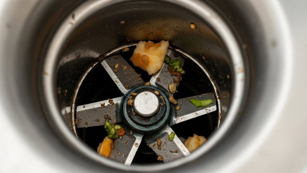 Garbage disposal jammed and humming