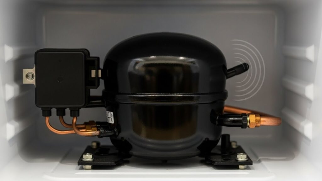 Refrigerator compressor and relay making normal clicking sounds