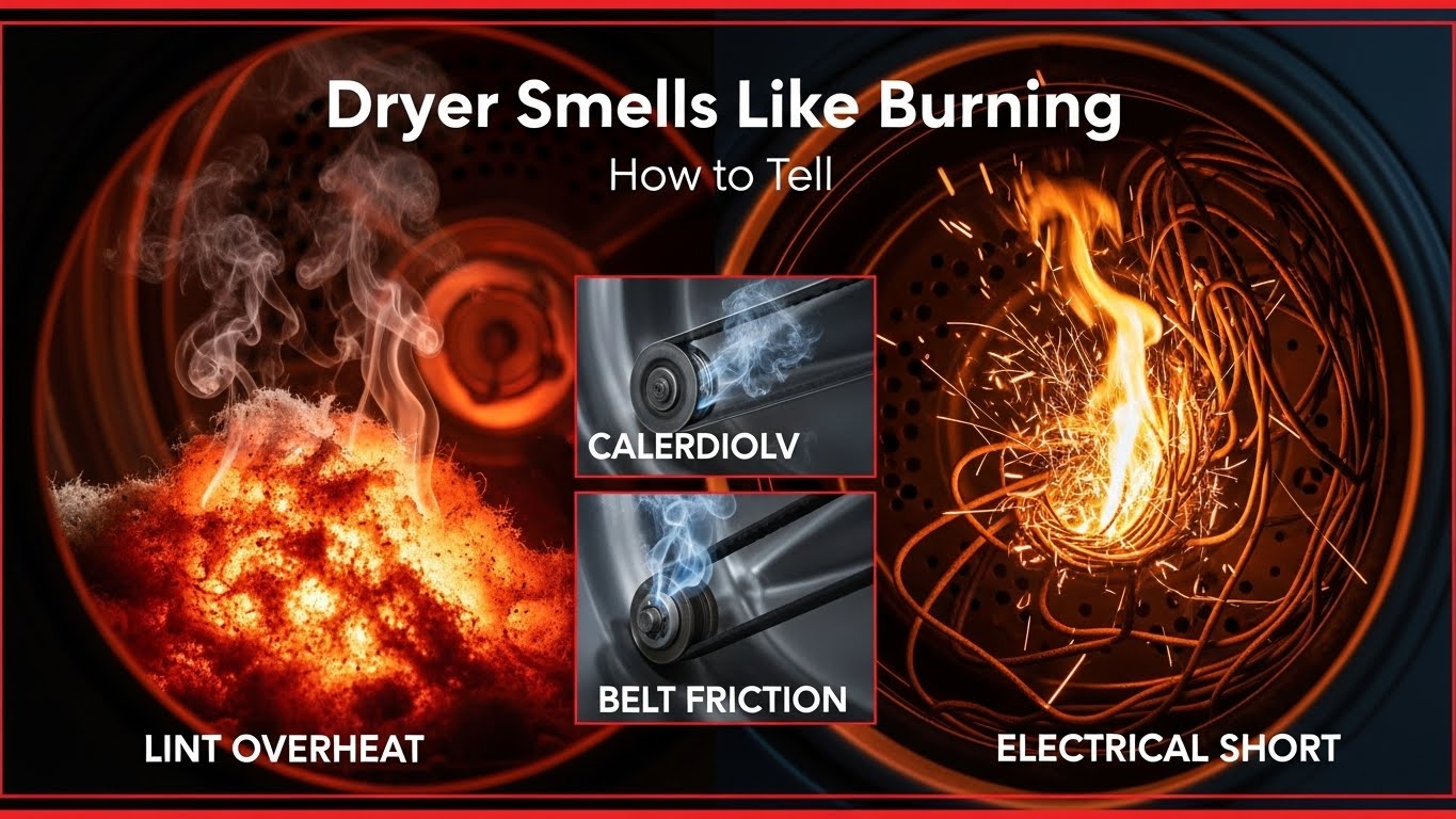 Dryer-Smells-Like-Burning-—-How-to-Tell-Lint-Overheat-vs-Electrical-vs-Belt-