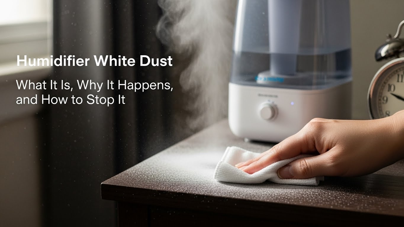 Humidifier White Dust — What It Is, Why It Happens, and How to Stop It